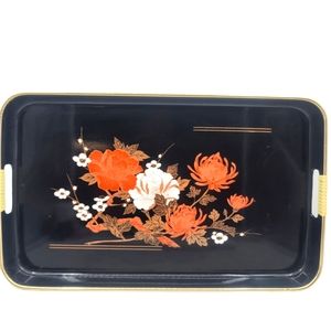 Vintage lacquerware serving tray